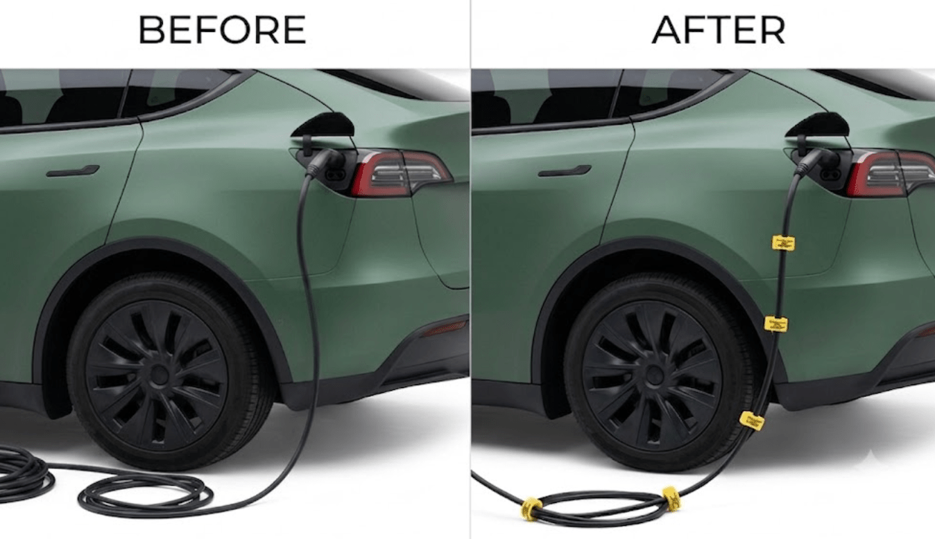 Don't Trip, Hover!™ EV Cable Safety Strips — 5-Pack EVHS-5PK