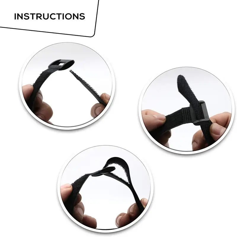 Elastic Nylon Velcro Band with Buckle - Adjustable Belts for EV Hover