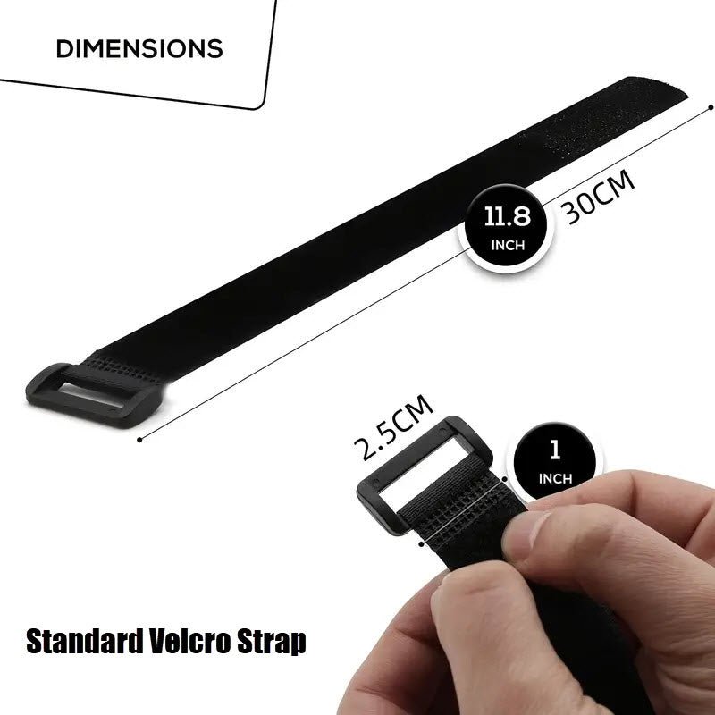 Elastic Nylon Velcro Band with Buckle - Adjustable Belts for EV Hover