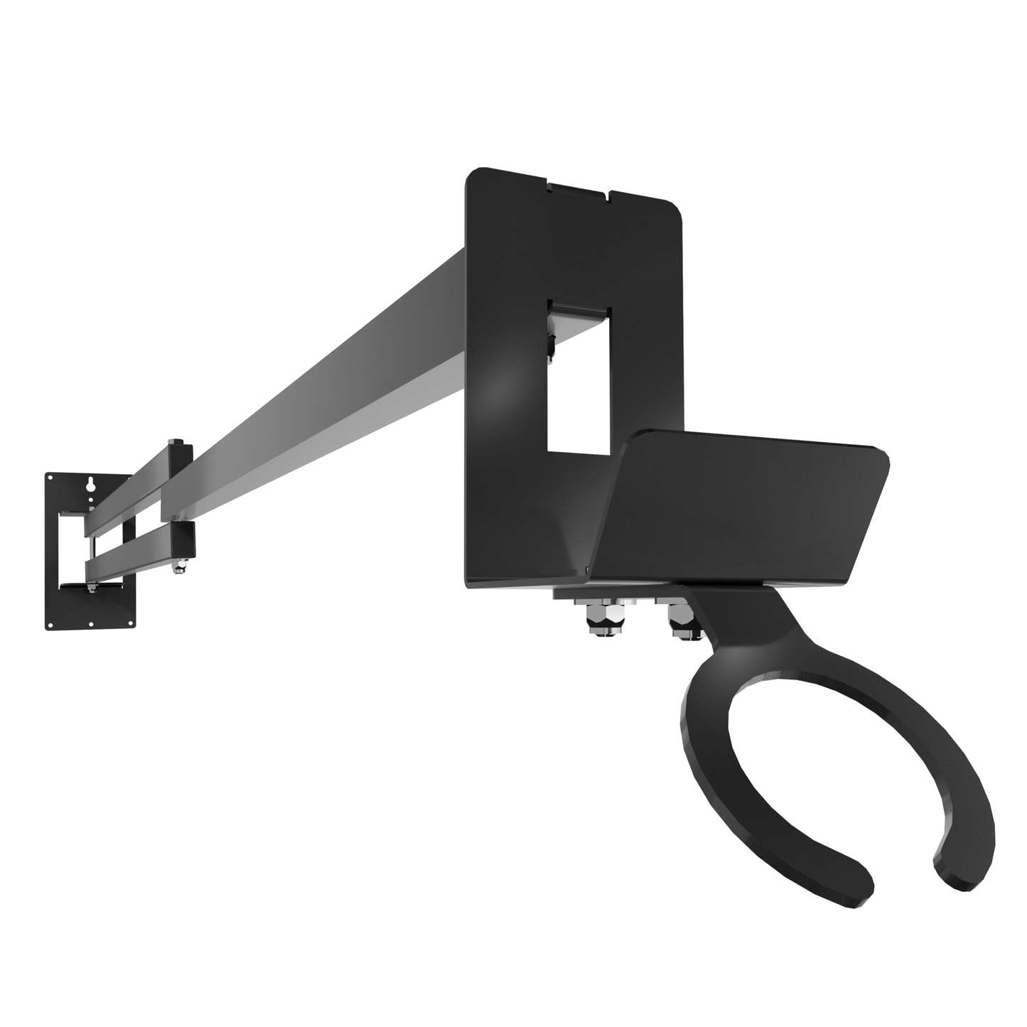 EV Hover v4 - Electric Vehicle Cable Management System (Up to 9 1/4 ft with the extender) EVH - V4 - 6FT - BLK - TES