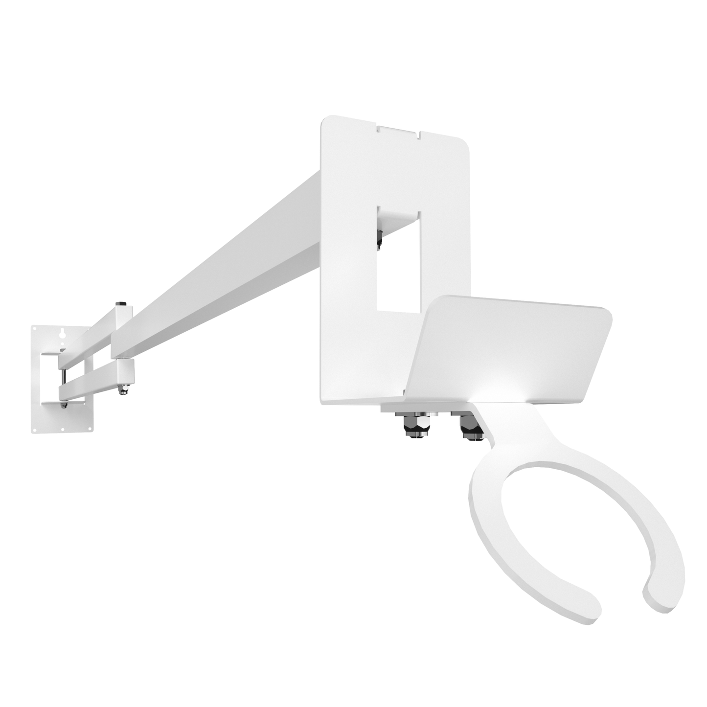 EV Hover v4 - Electric Vehicle Cable Management System (Up to 9 1/4 ft with the extender) EVH - V4 - 6FT - WHT - TES