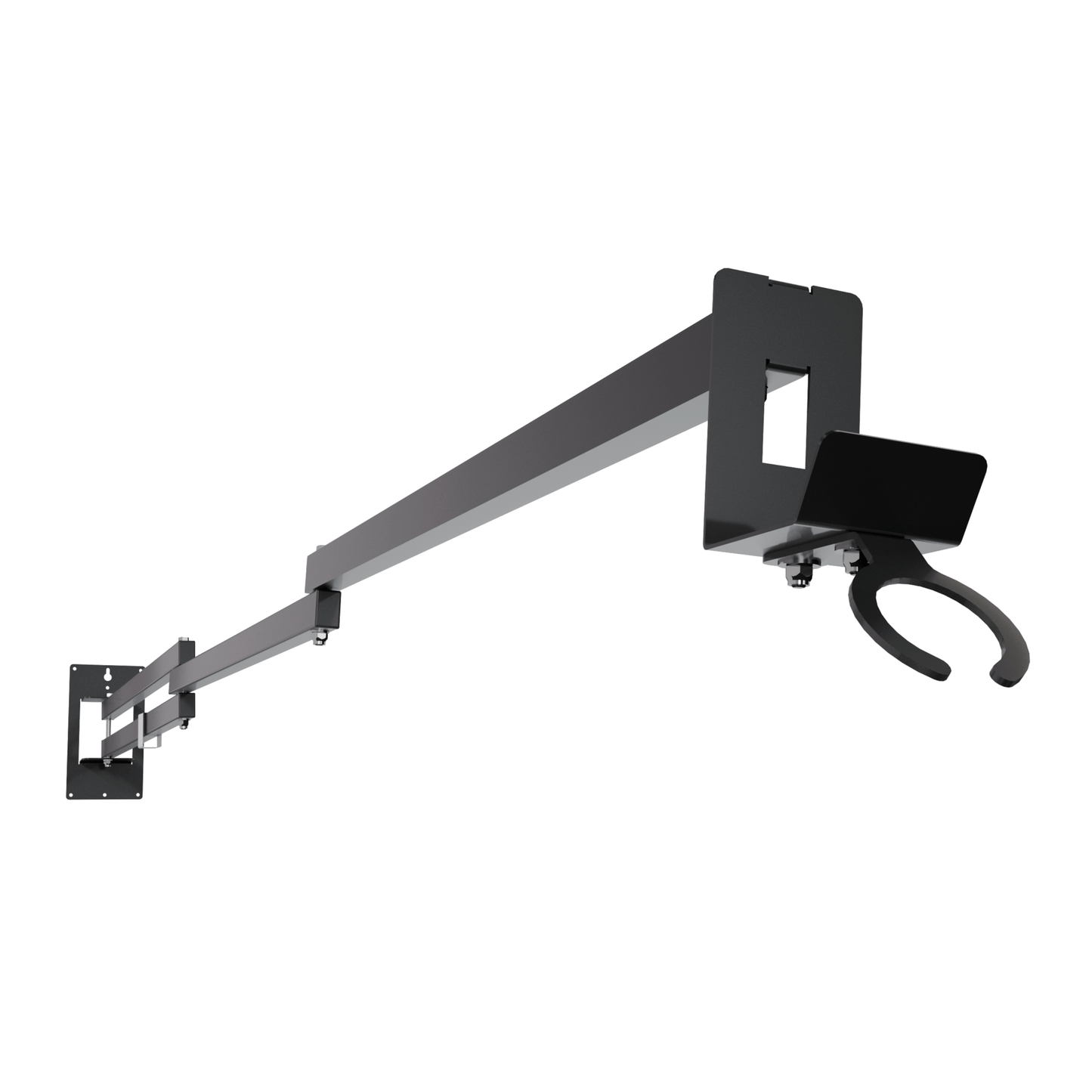 EV Hover v4 - Electric Vehicle Cable Management System (Up to 9 1/4 ft with the extender) EVH - V4 - 9FT - BLK - J1772
