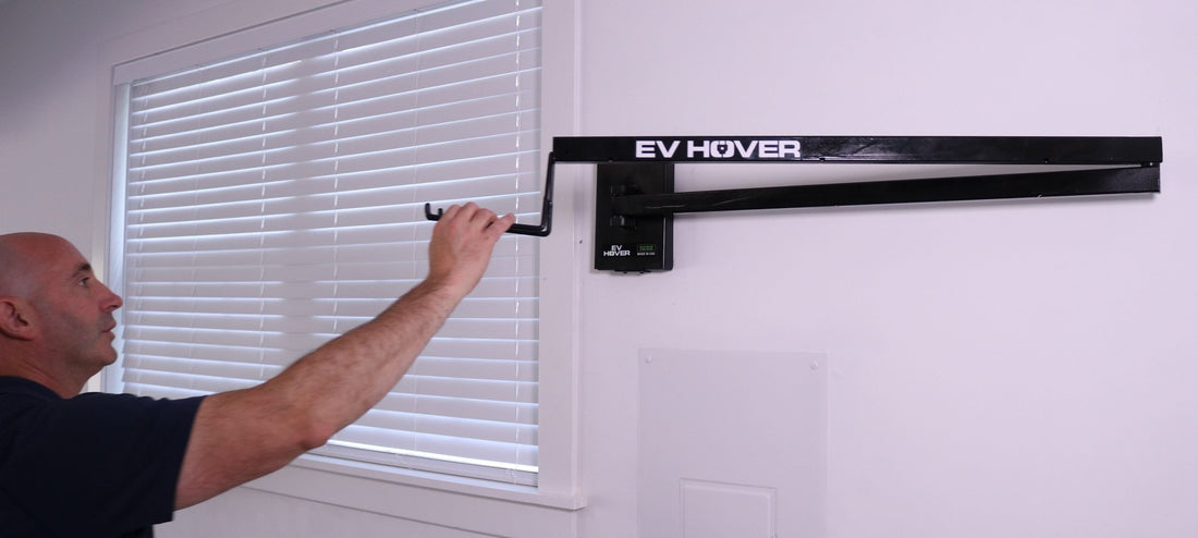 Wall-Mounted EV Cable Management vs. Ceiling-Mounted EV Chargers - EV Hover