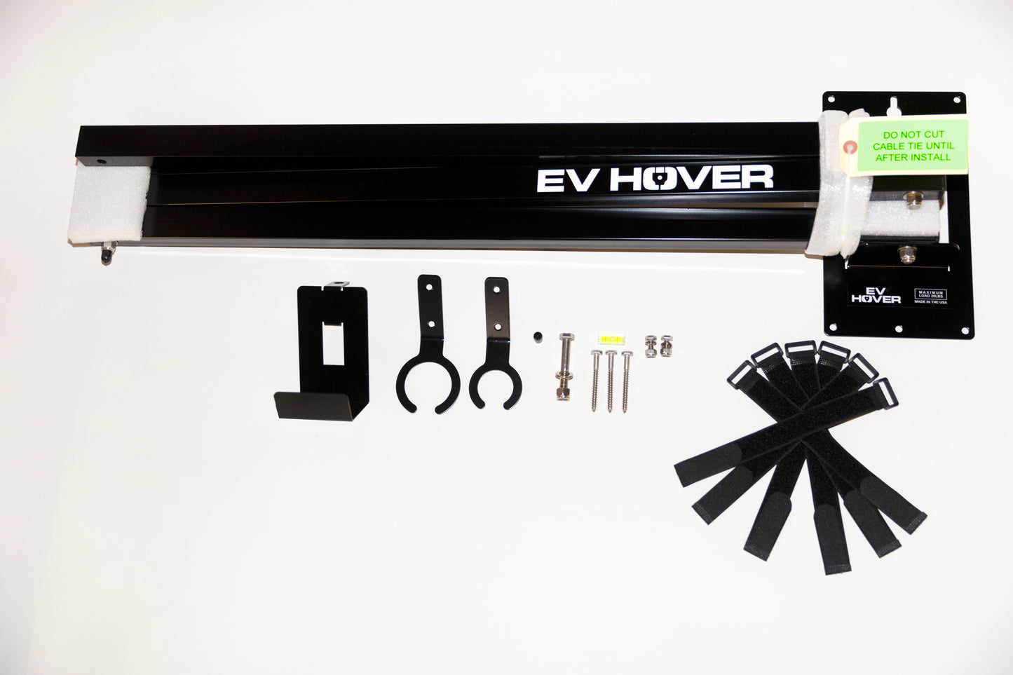 EV Hover v4 - Electric Vehicle Cable Management System (Up to 9 1/4 ft with the extender)