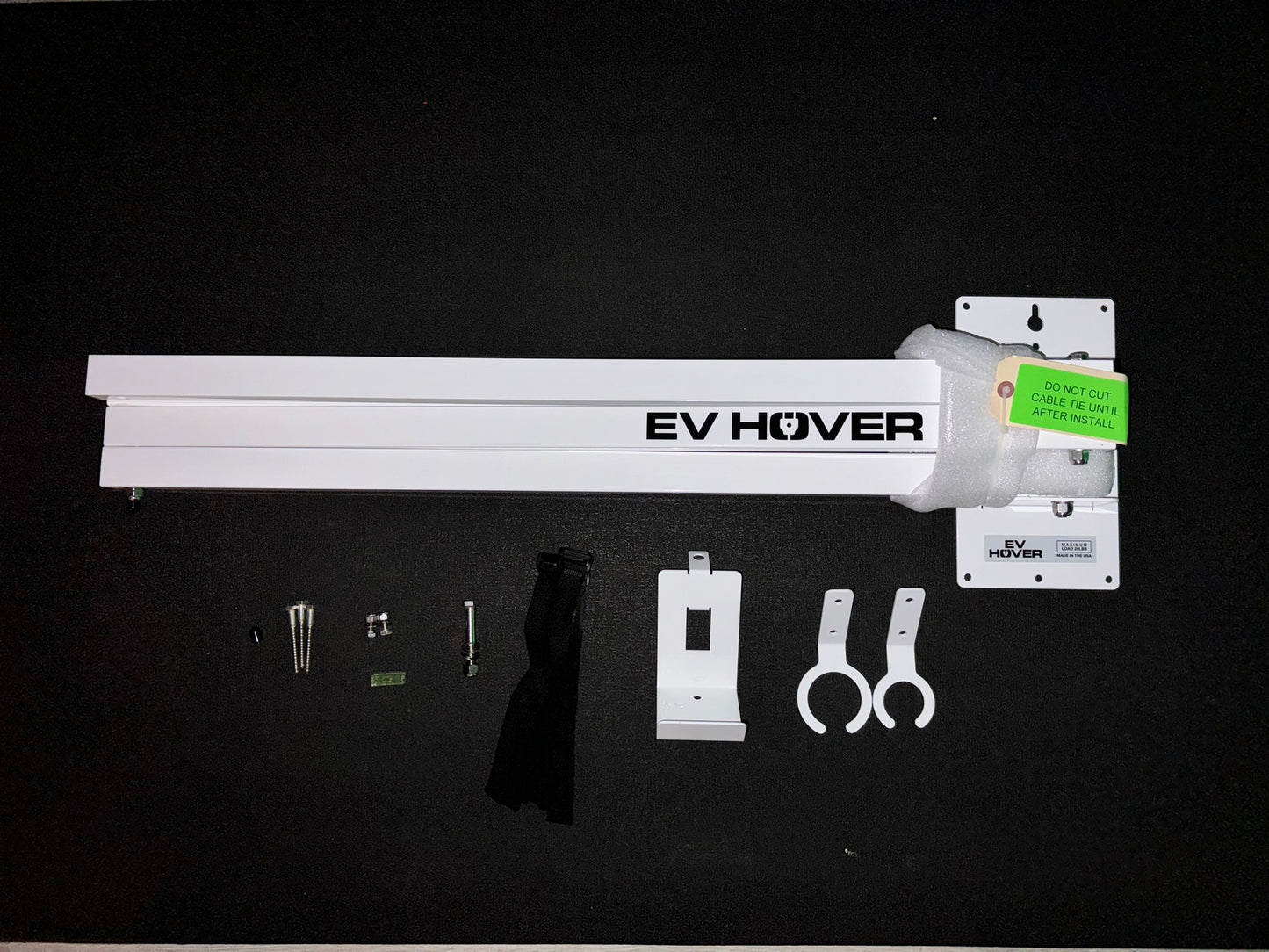 EV Hover v4 - Electric Vehicle Cable Management System (Up to 9 1/4 ft with the extender)