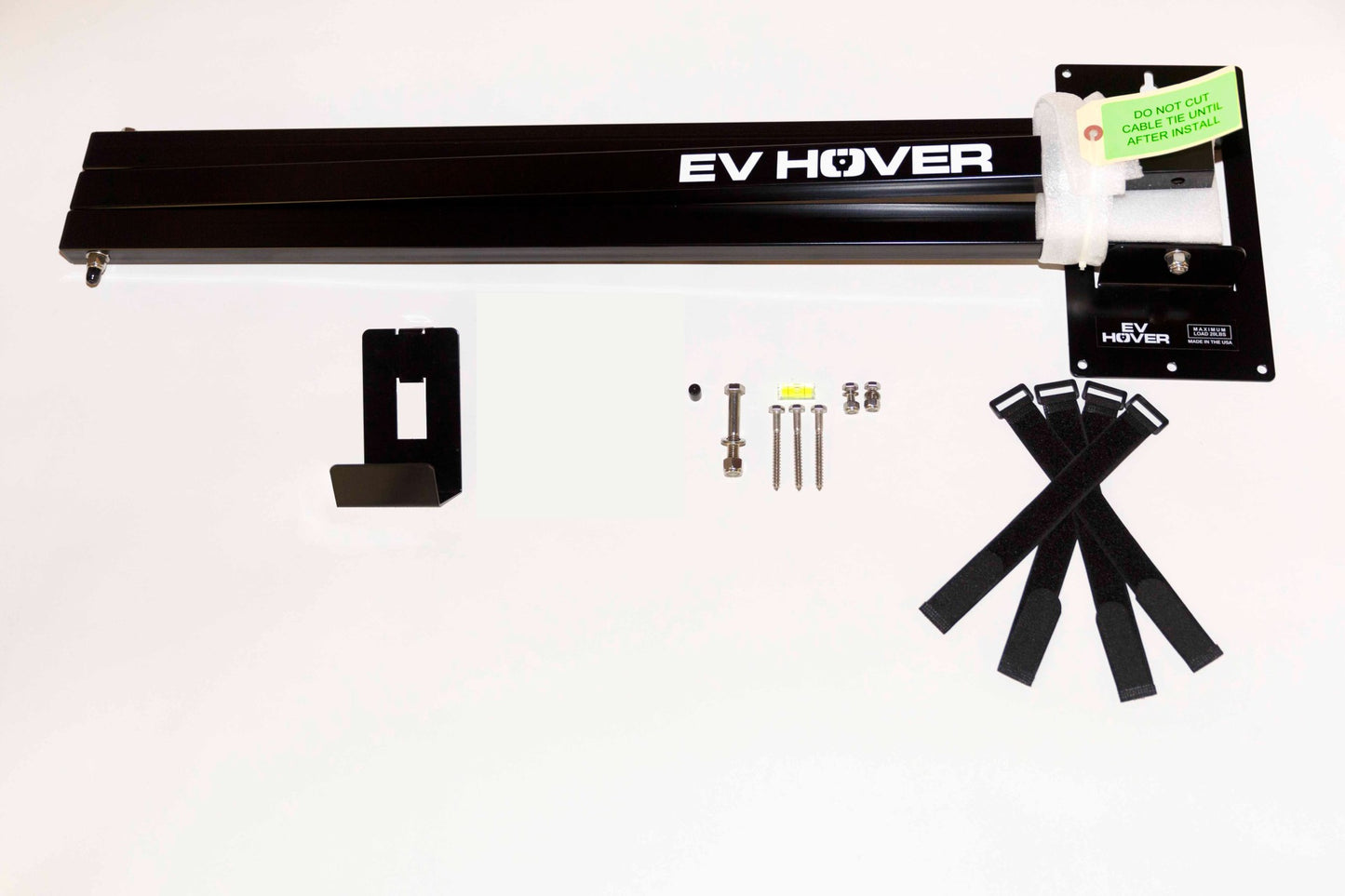 EV Hover v4 - Electric Vehicle Cable Management System (Up to 9 1/4 ft with the extender)