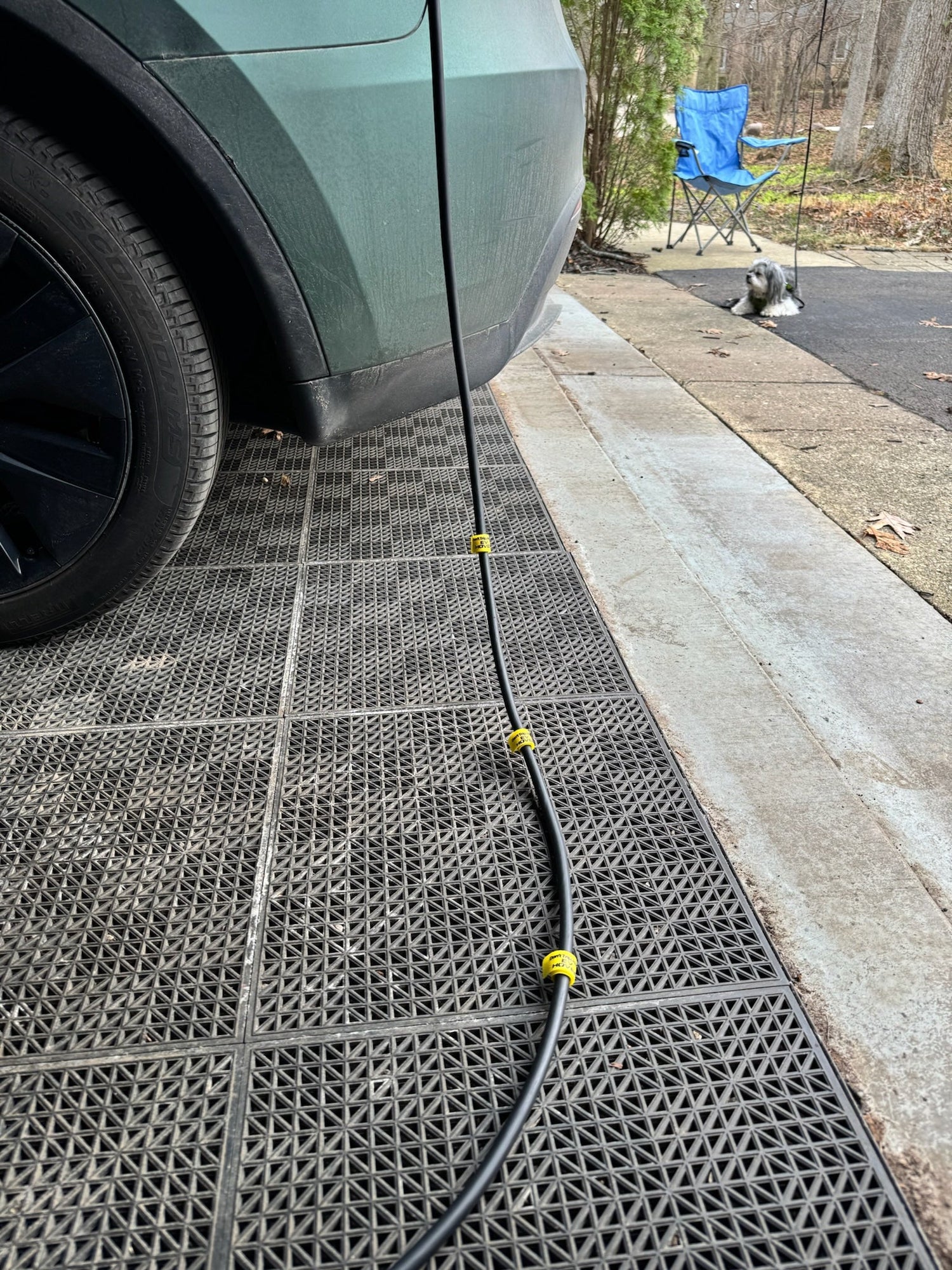 Don't Trip, Hover!™ EV Cable Safety Strips — 5-Pack EVHS-5PK