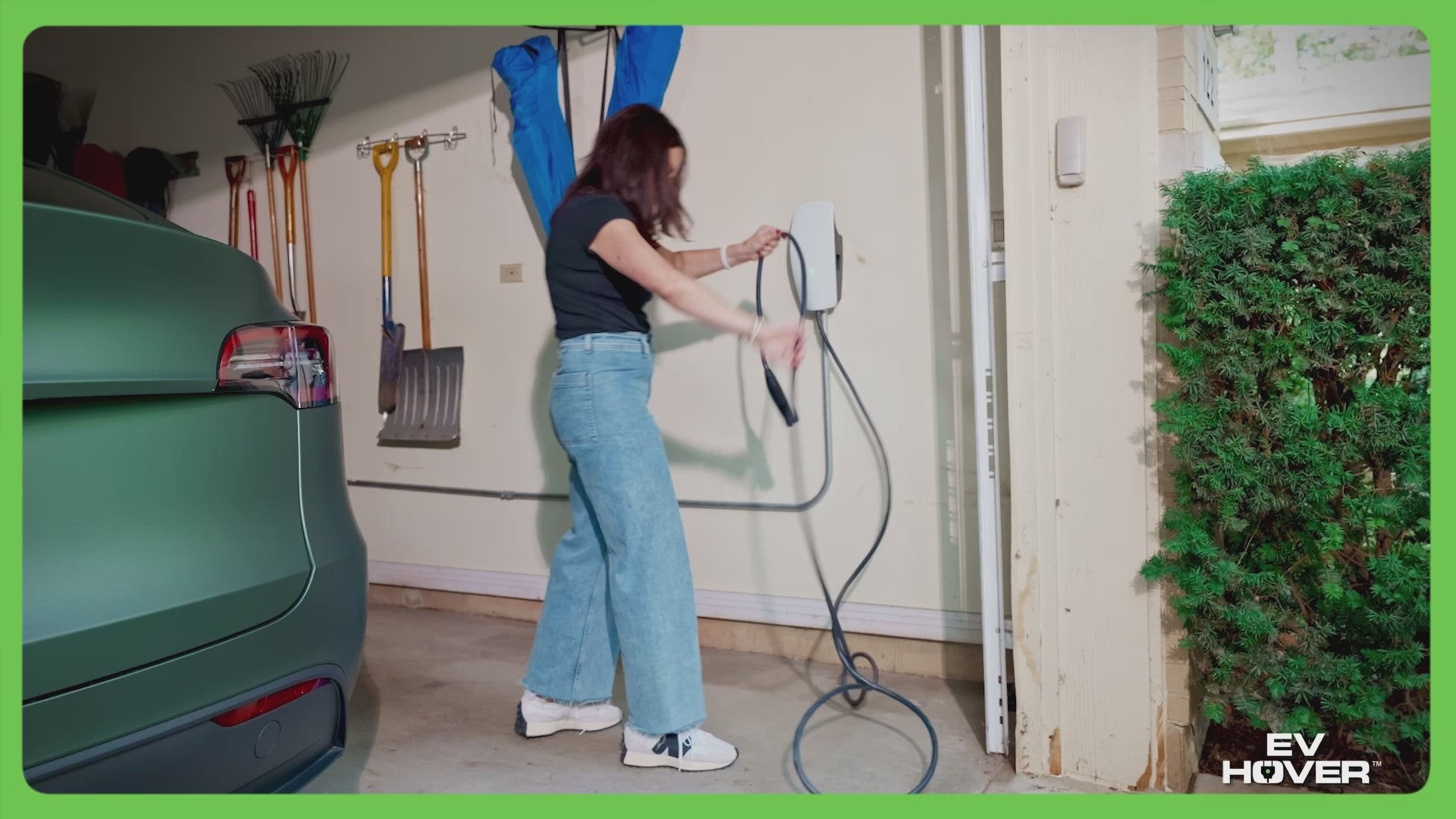 EV Hover Electric Vehicle Charging Cable Management System