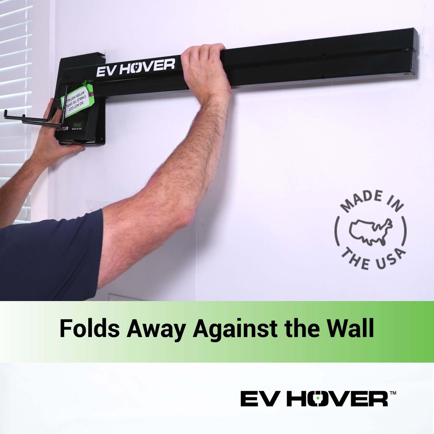 EV Hover - Folds Away Against the Wall
